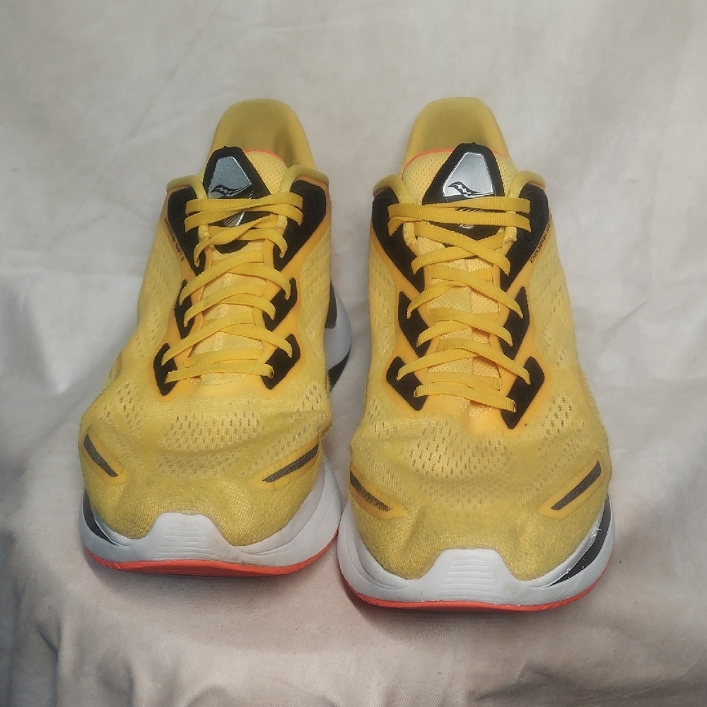 Men's Saucony Endorphin Shift 2 Running Shoes Size 15 Yellow Vizigold Trainer - Picture 3 of 16